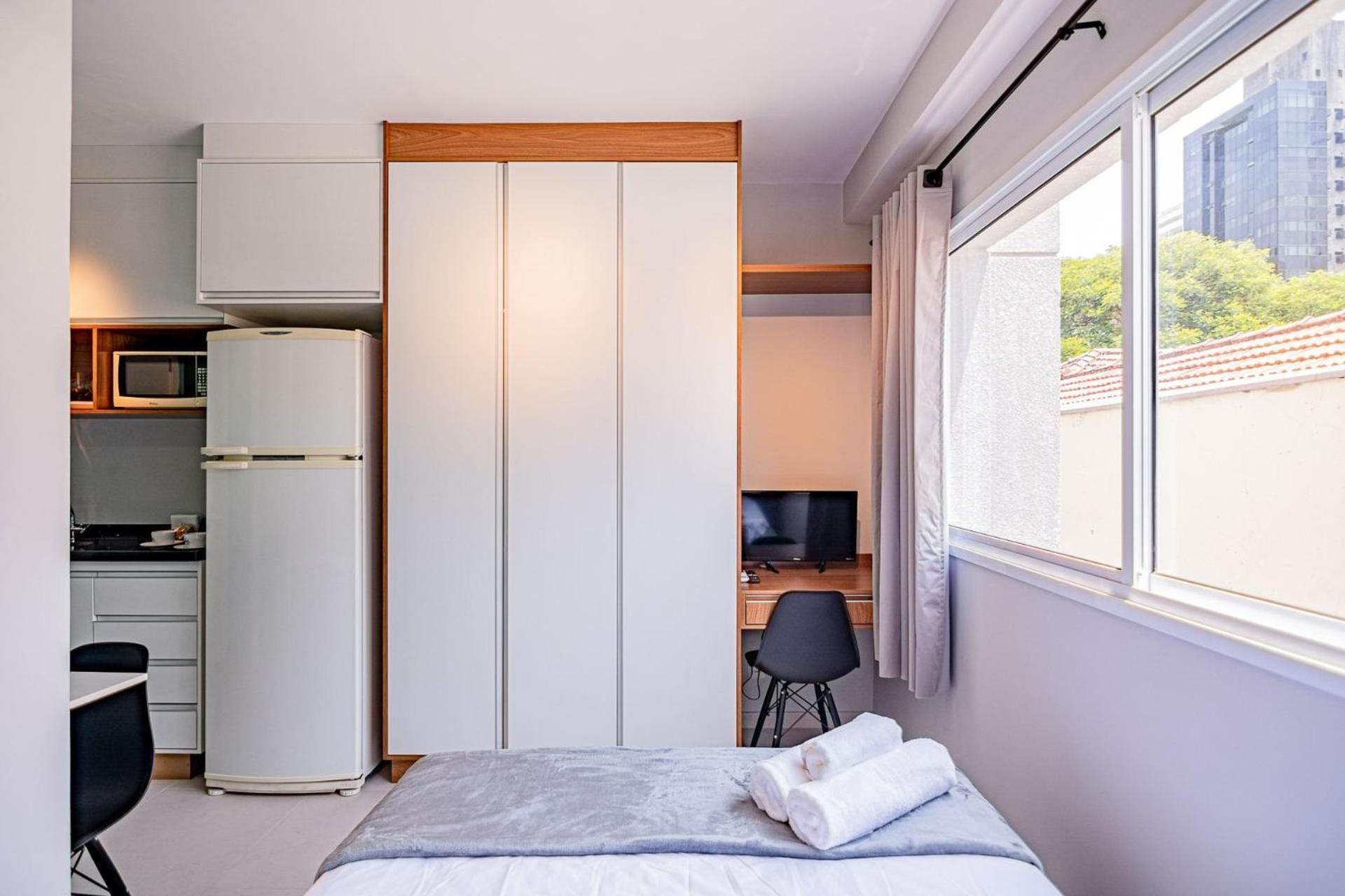 Studios Modernos Totalmente Mobiliados Com Academia Proximo A Metro Parque Ibirapuera E Hospitais Sao Paulo Bagian luar foto