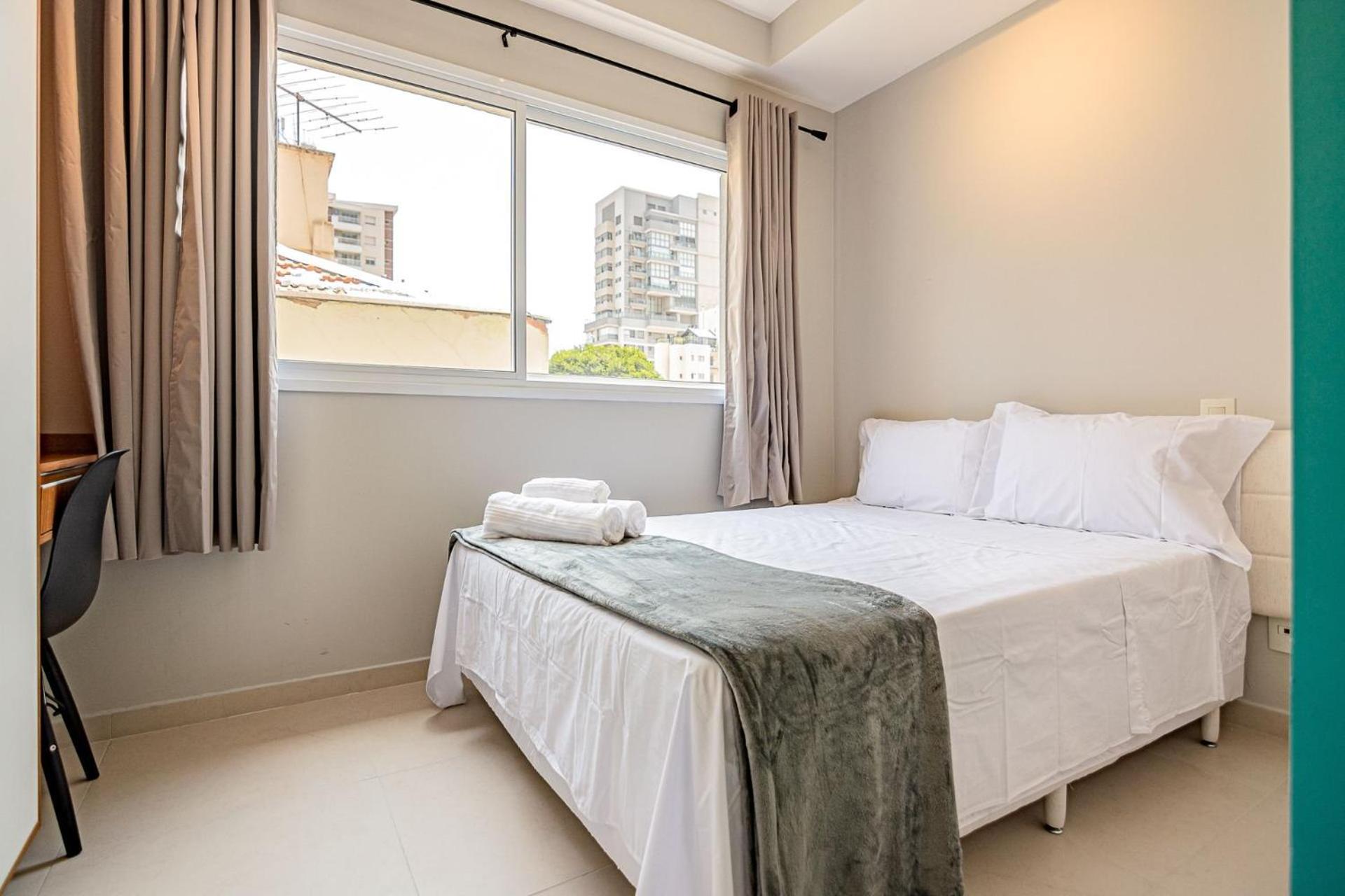 Studios Modernos Totalmente Mobiliados Com Academia Proximo A Metro Parque Ibirapuera E Hospitais Sao Paulo Bagian luar foto